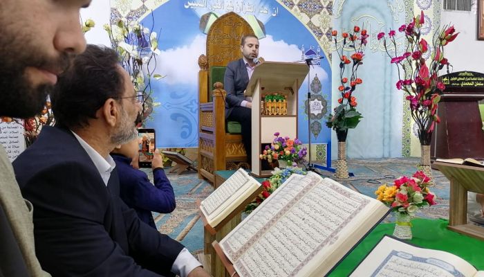 مزار الصحابي سلمان المحمدي يحتضن المحفل القرآني الذي يقيمه فرع المعهد في بغداد