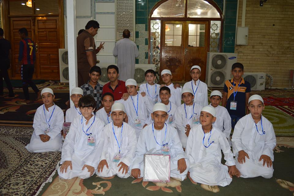 معهد القرآن الكريم فرع الهندية يقيم امسية قرآنية في مرقد العلوية شريفة بنت الحسن (ع)