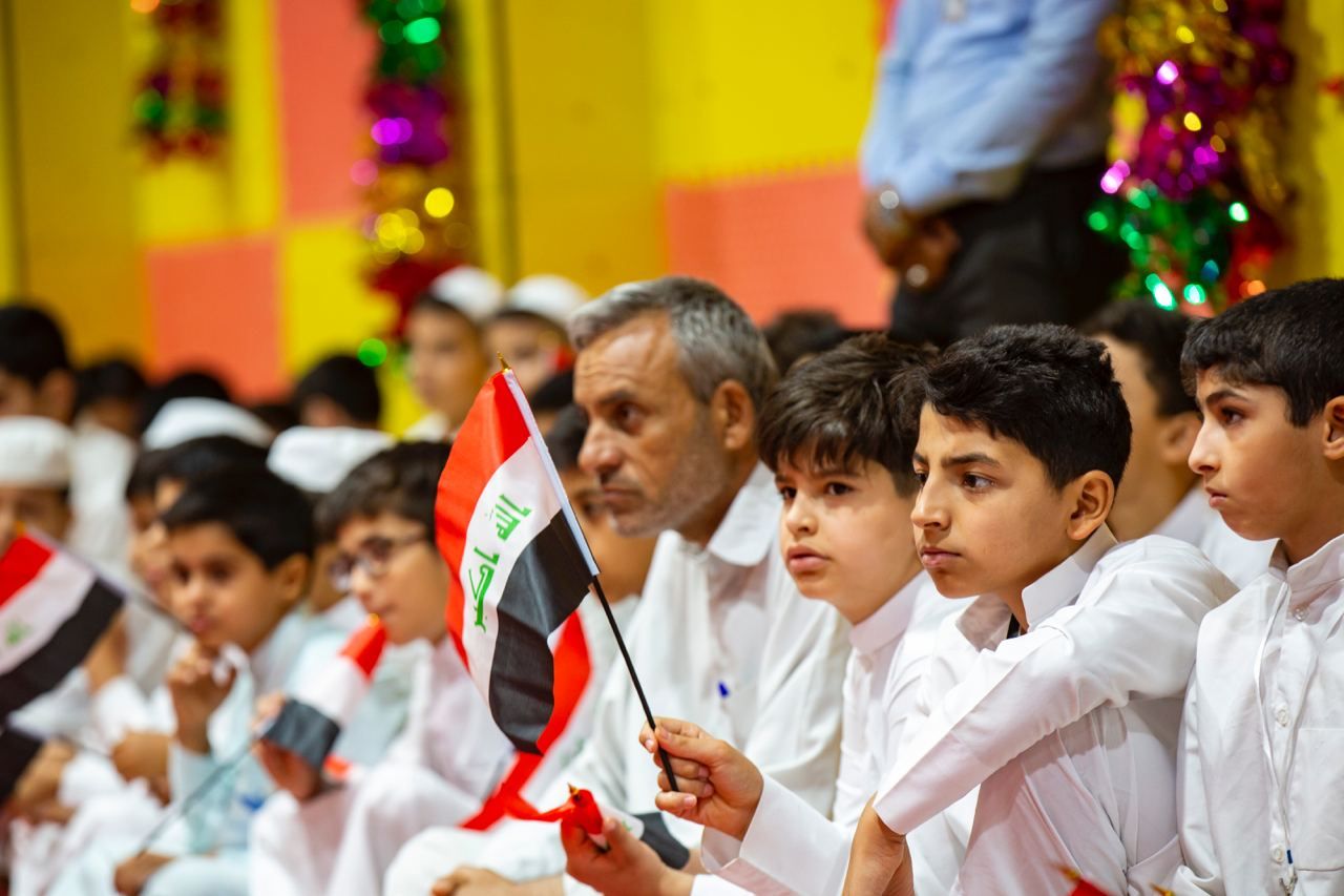 معهد القرآن الكريم يحتفي بأبناء الشهداء المشاركين في مشروع الدورات القرآنية الصيفية
