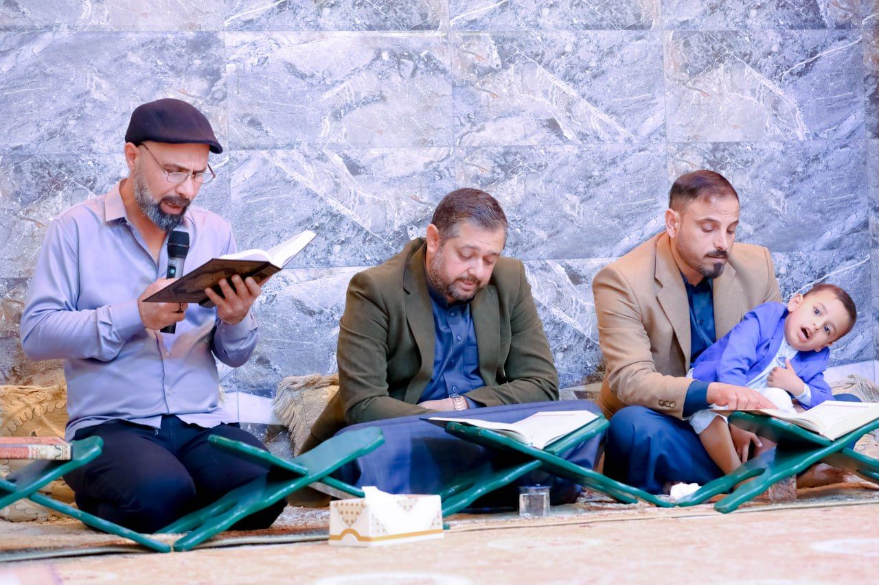 معهد القرآن الكريم يواصل إقامة مشروع (بيوت النور) القرآني في كربلاء