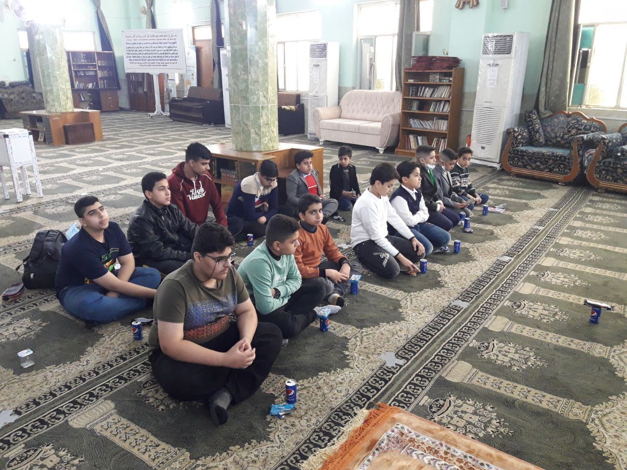 مشروع حفظ القرآن الكريم في بغداد يواصل دروسه للمشاركين