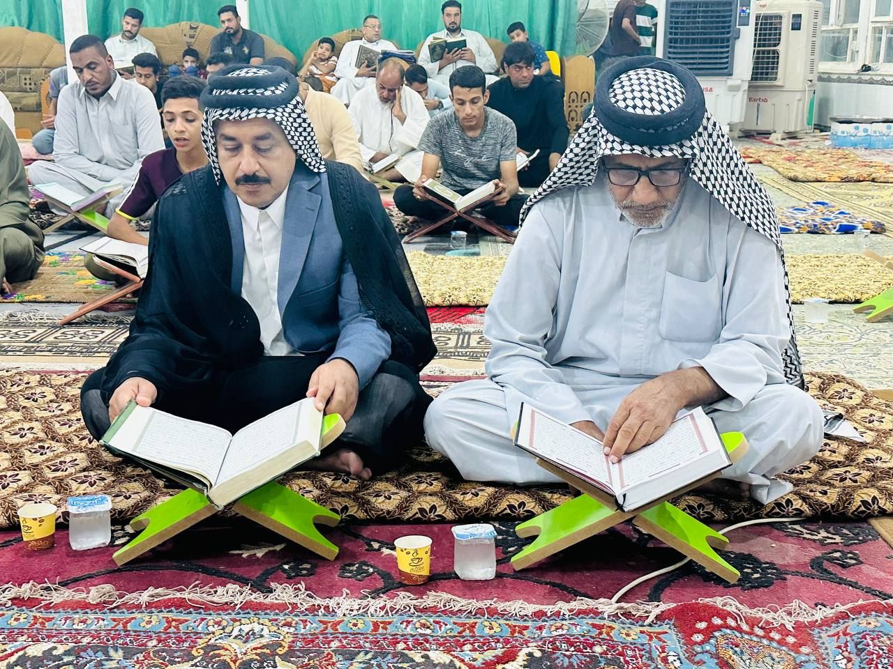 المَجمَع العلميّ يواصل إقامة ختماته القرآنية الموحدة في قضاء الهندية