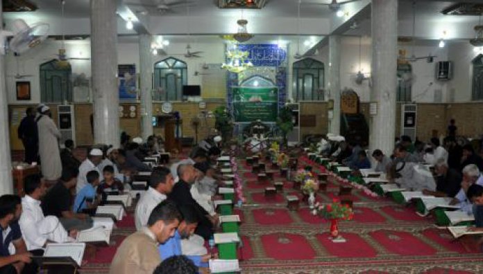 معهد القرآن الكريم فرع بغداد الشعب التابع للعتبةِ العباسيّة المقدّسة يقيم محفلًا قرآنيًّا مباركًا بمناسبة ولادة الإمام المنتظر (عج)
