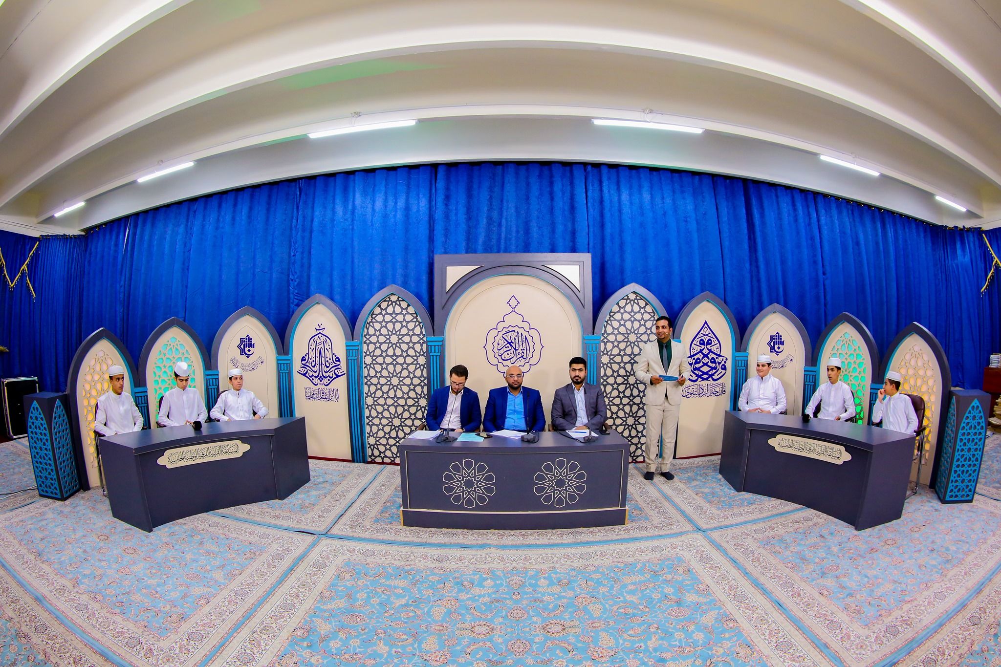 مركز المشاريع القرآنية يقيم مسابقة قرآنية فرقية خاصة بطلبة مشروع أمير القراء الوطني