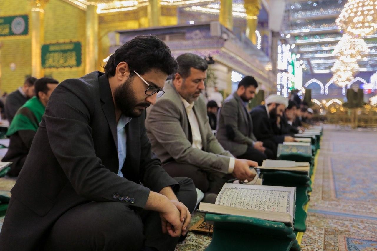 ضمن فعاليات مهرجان الإمام الباقر ( عليه السلام) معهد القرآن الكريم يُحي أمسية قرآنية