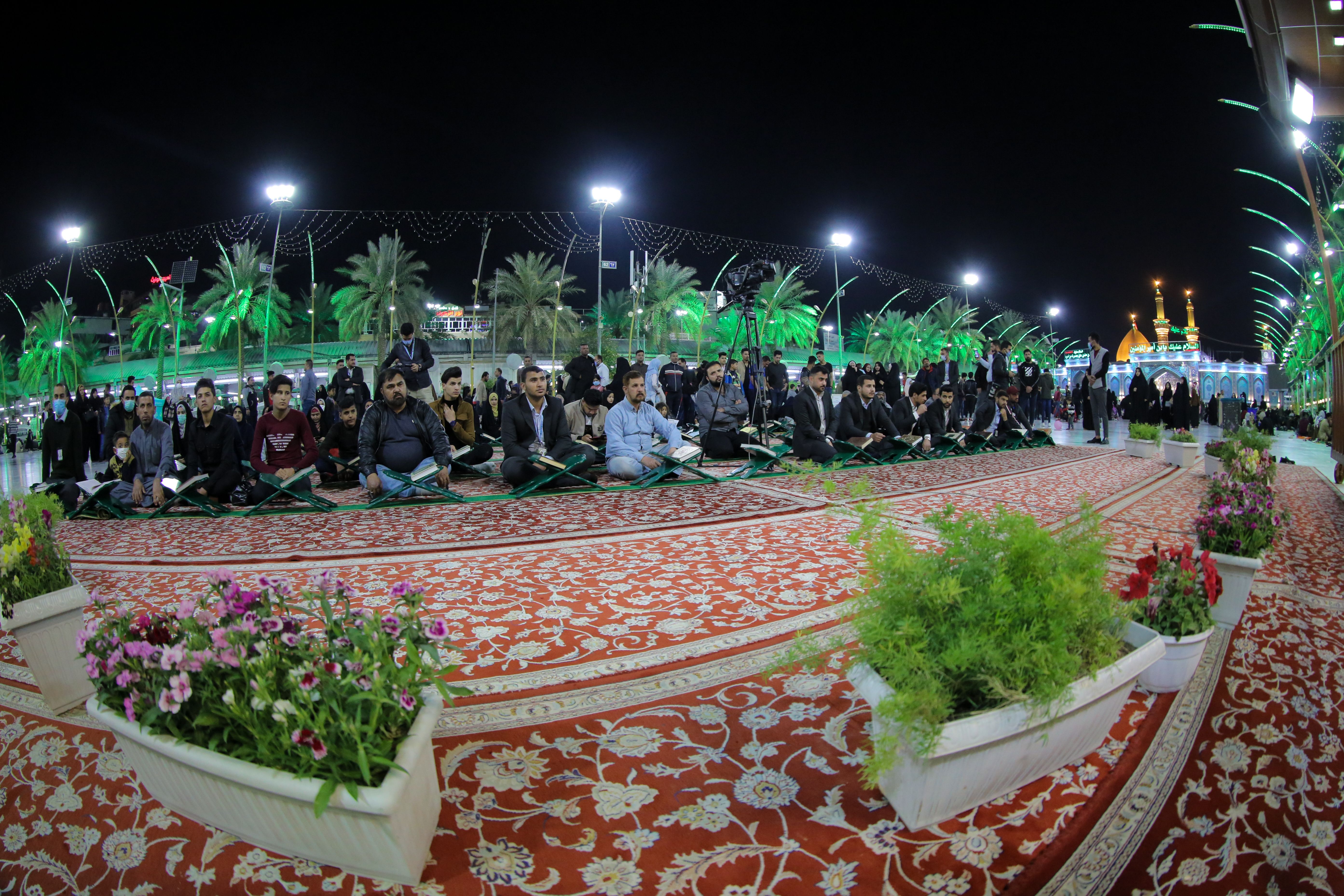 بين منائر الحرمين الشريفين معهد القرآن الكريم يقيم جلسة قرآنية توعوية تحت عنوان (شفاء ورحمة)