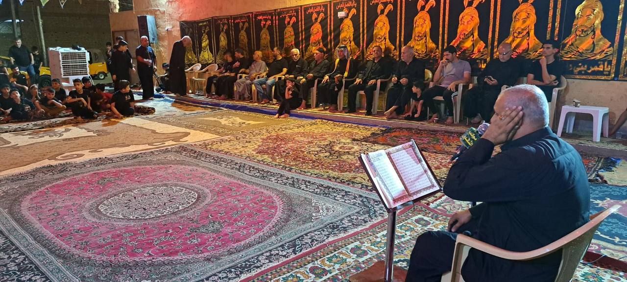 قرّاء معهد القرآن الكريم يشاركون بإحياء المجالس الحسينية في بغداد