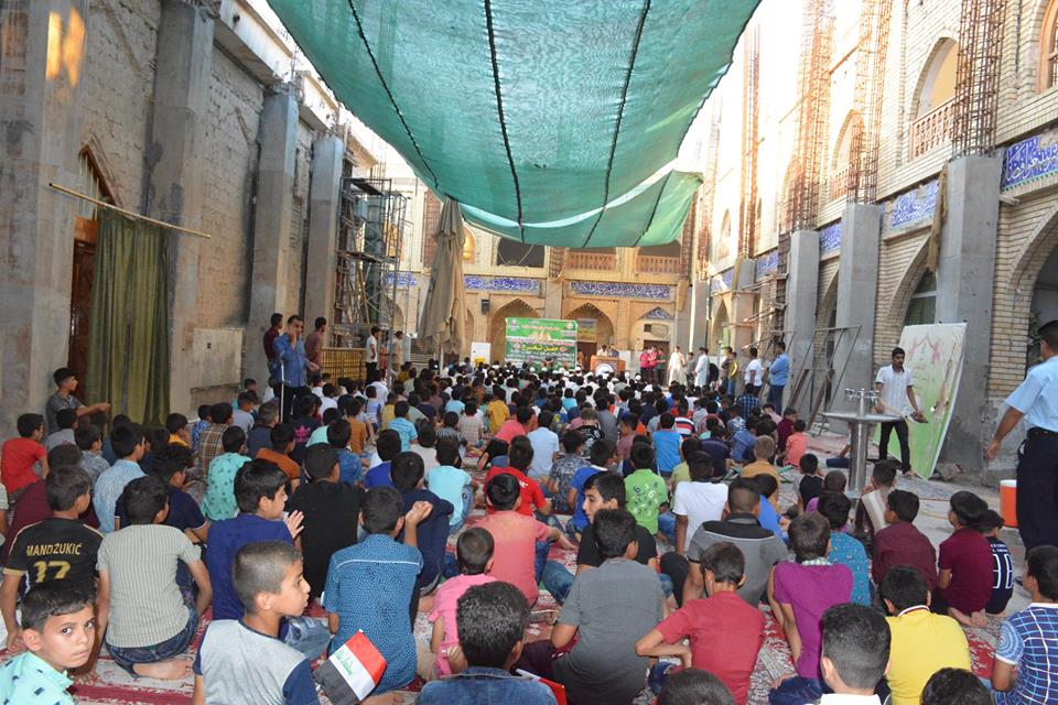 معهد القرآن الكريم / فرع بابل يقيم محافل قرآنية عديدة بمناسبة حفل ختام الدورات القرآنية الصيفية