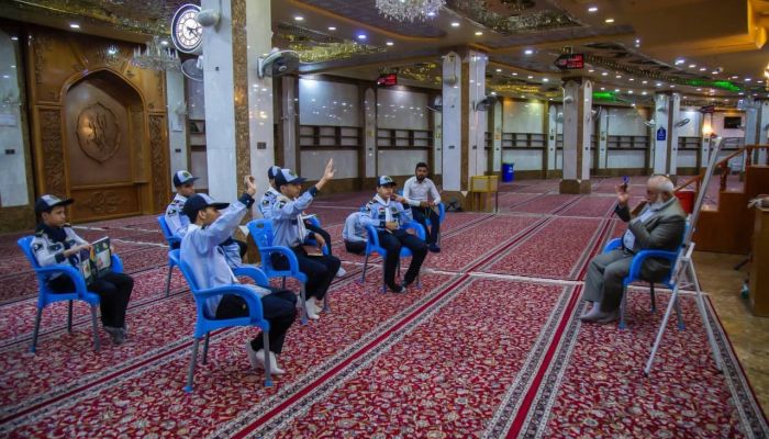 جمعية كشافة الكفيل وبالتعاون مع معهد القرآن الكريم تطلق دورة تخصصية في مجال احكام التلاوة وفنونها