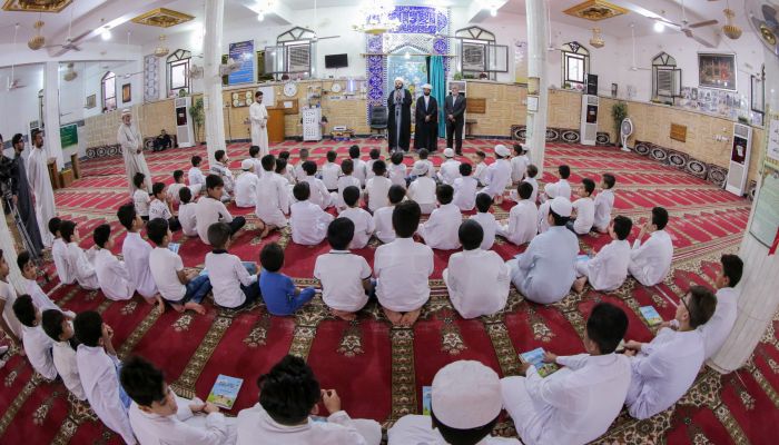 ضمن جولاته التفقدية مدير معهد القرآن الكريم يزور حلقات مشروع الدورات القرآنية الصيفية في بغداد