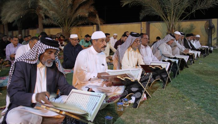35 ختمة رمضانية توزعت في قضاء الهندية تجمع المؤمنين ليغترفوا من معين الكتاب العزيز