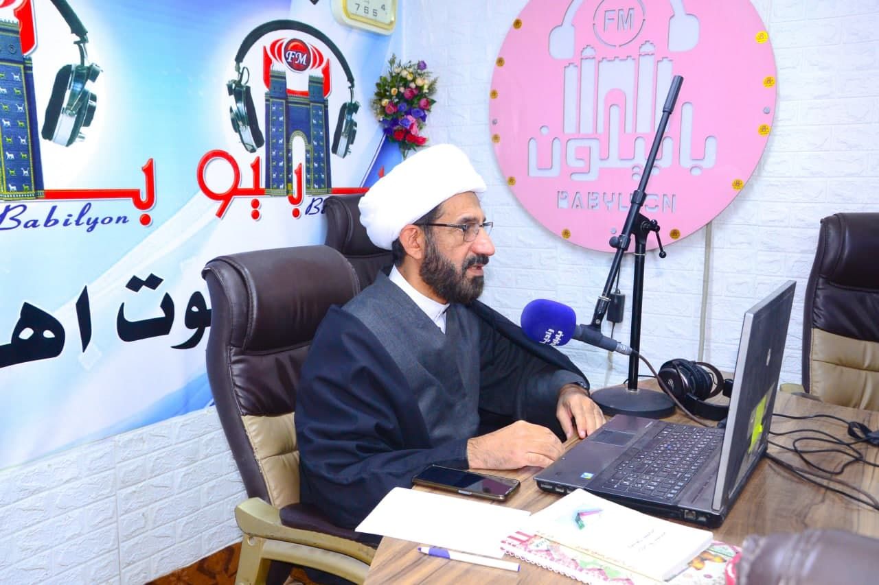 معهد القرآن الكريم فرع بابل يطلق برنامجه الإذاعي القرآن والعترة