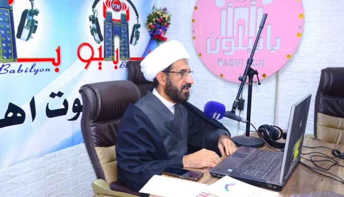 معهد القرآن الكريم فرع بابل يطلق برنامجه الإذاعي القرآن والعترة