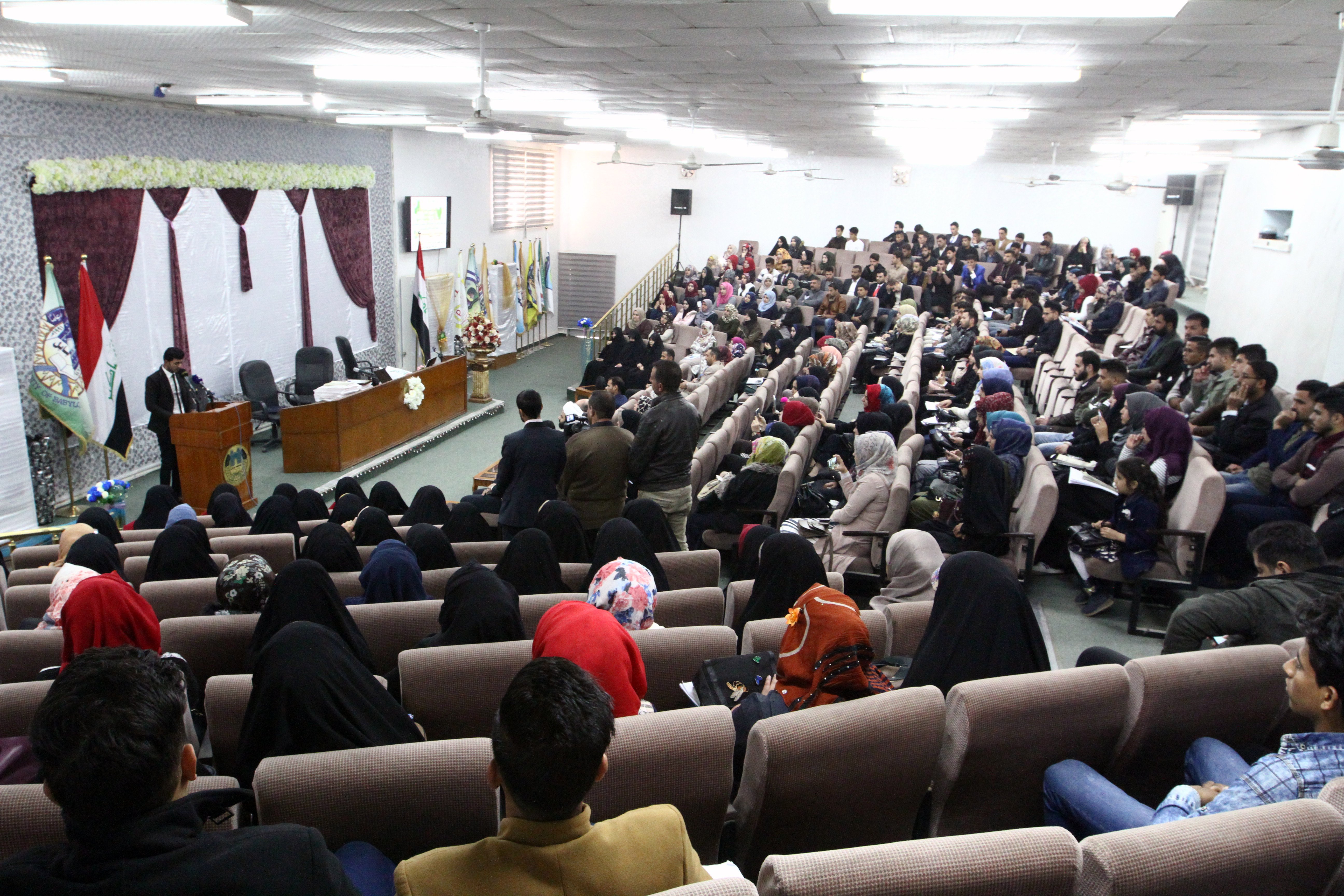 المشروع القرآني في الجامعات والمعاهد العراقية يختتم الدورات القرآنية في جامعة بابل
