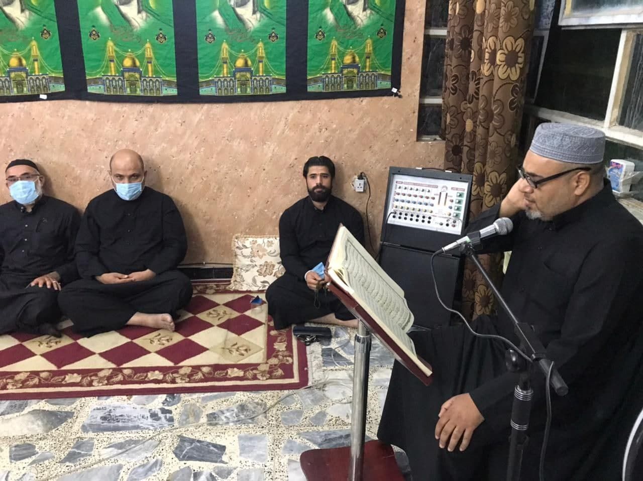 فرع المعهد في بغداد يُقيم مجلسًا قرآنيًا على روح المرجع الحكيم (قدس سرّه)