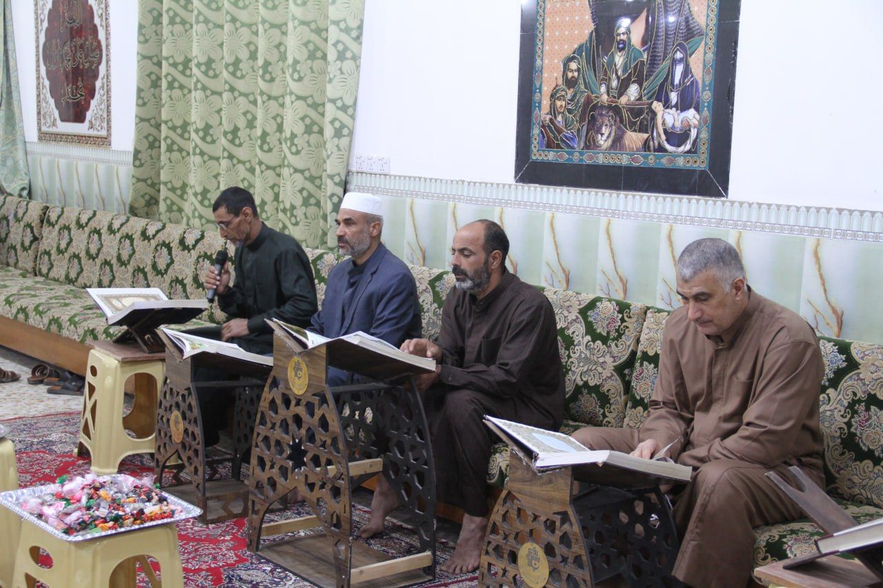 فرع المعهد في قضاء الهندية ينظم محفلًا قرآنيًا بمناسبة الولادات الشعبانية