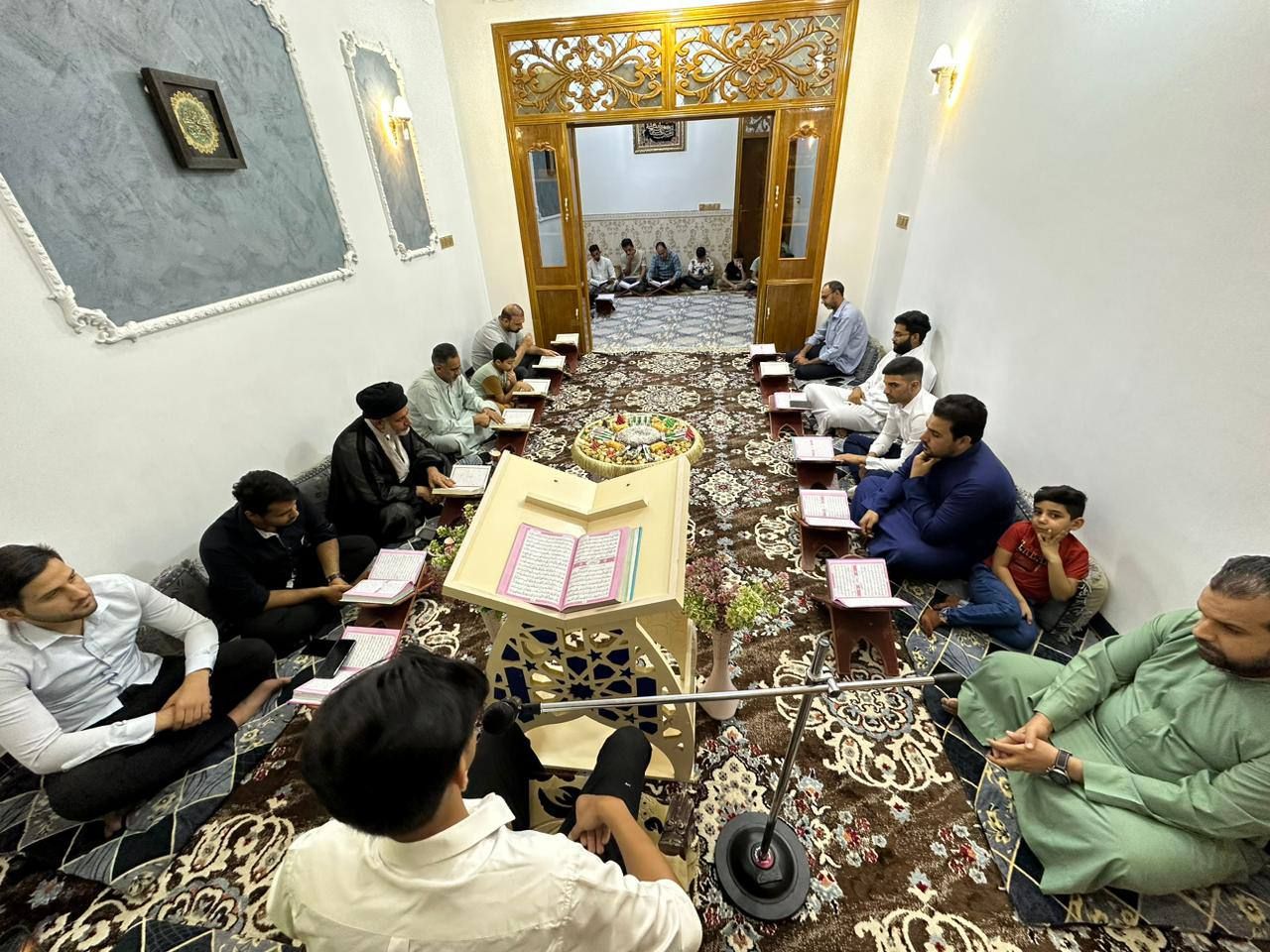 المَجمَع العلميّ يطلق مشروع المحافل القرآنية المتنقلة في قضاء الهندية
