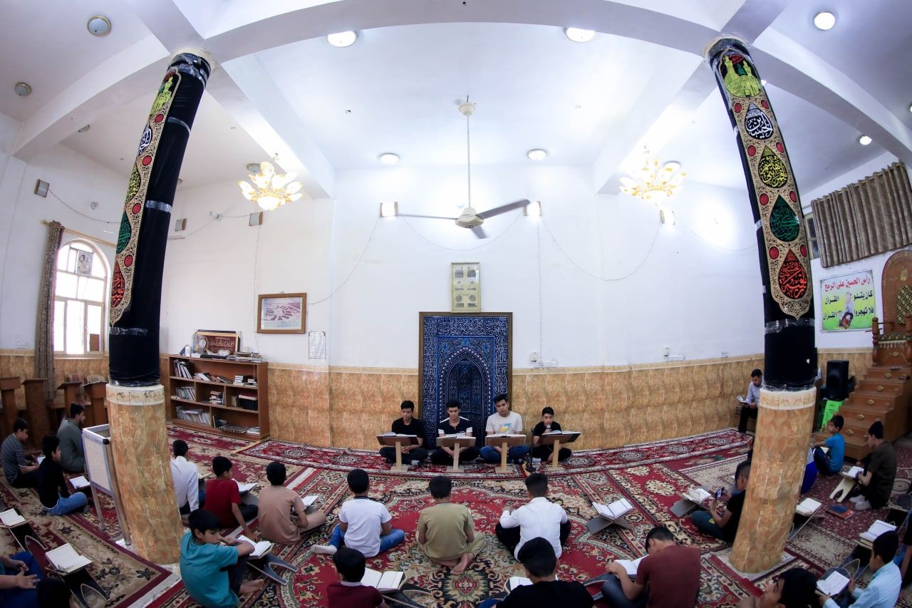 مدير معهد القرآن الكريم يحضر عددًا من الختمات القرآنية في قضاء الهندية