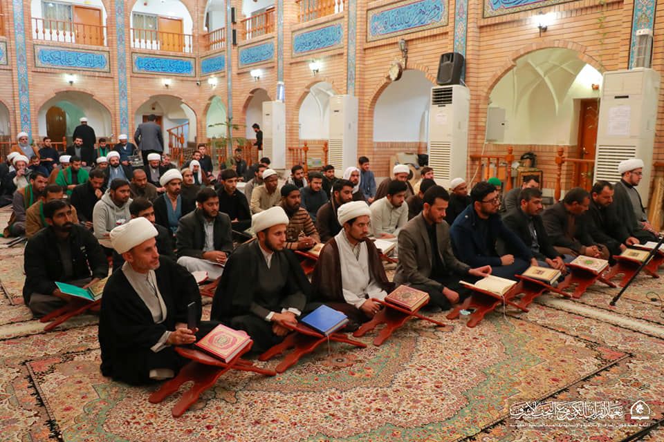 فرع معهد القرآن الكريم في النجف الأشرف يختتم الدورة الثالثة ضمن المشروع القرآني لطلبة العلوم الدينية