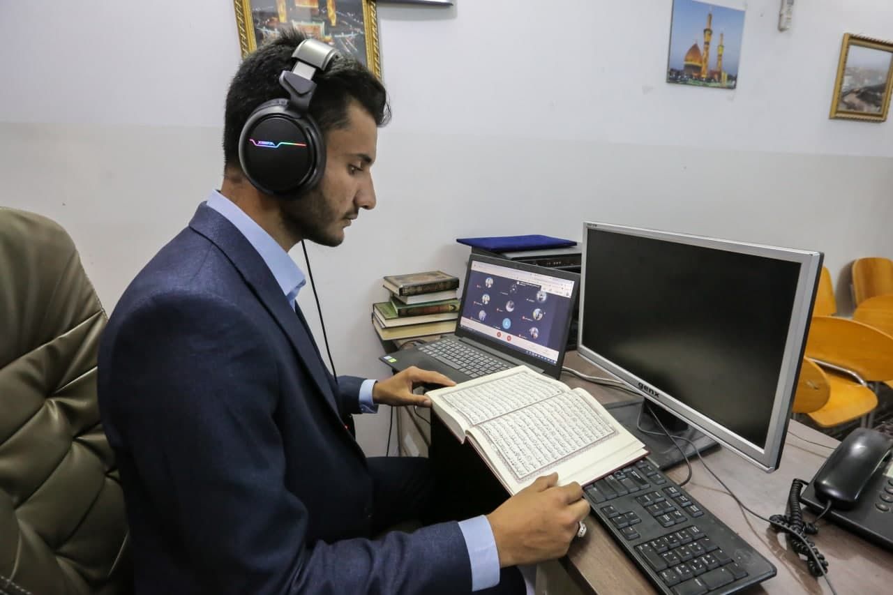 وحدة التحفيظ تقيم ختمة قرآنية إلكترونية بمشاركة عدد من حفظة الكتاب الكريم