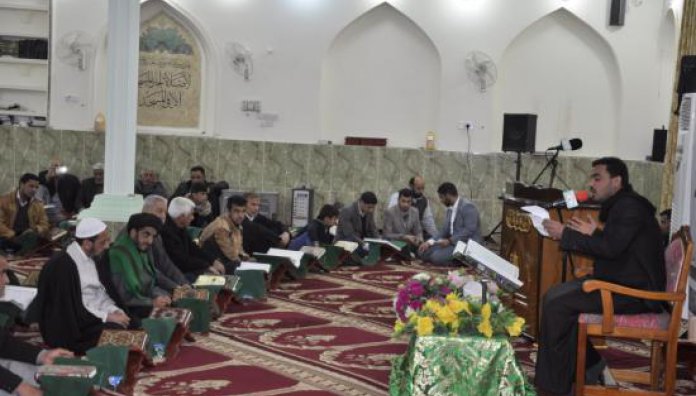 ابتهاجاً بذكرى ولادة الإمام الحسن العسكري (عليه السلام) معهد القرآن الكريم يقيم محفلاً قرآنياً مباركاً