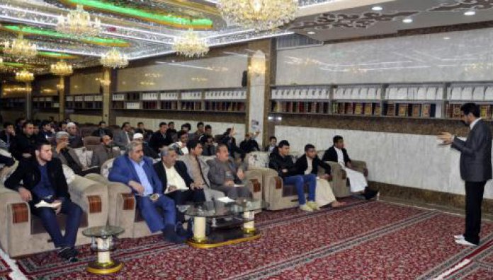 ضمن المشروع الوطنيّ لإعداد القرّاء والحُفّاظ في العراق، معهدُ القرآنِ الكريم يُقيم دورات تخصصيّة في الصَّوتِ والنَّغم القُرآنيّ