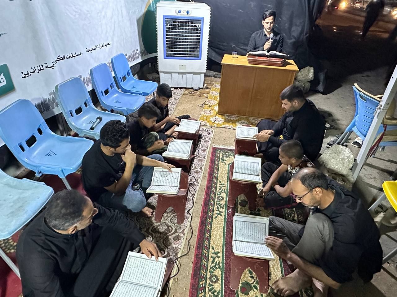 المَجمَع العلميّ يقيم محفلاً قرآنيًا في قضاء الهندية