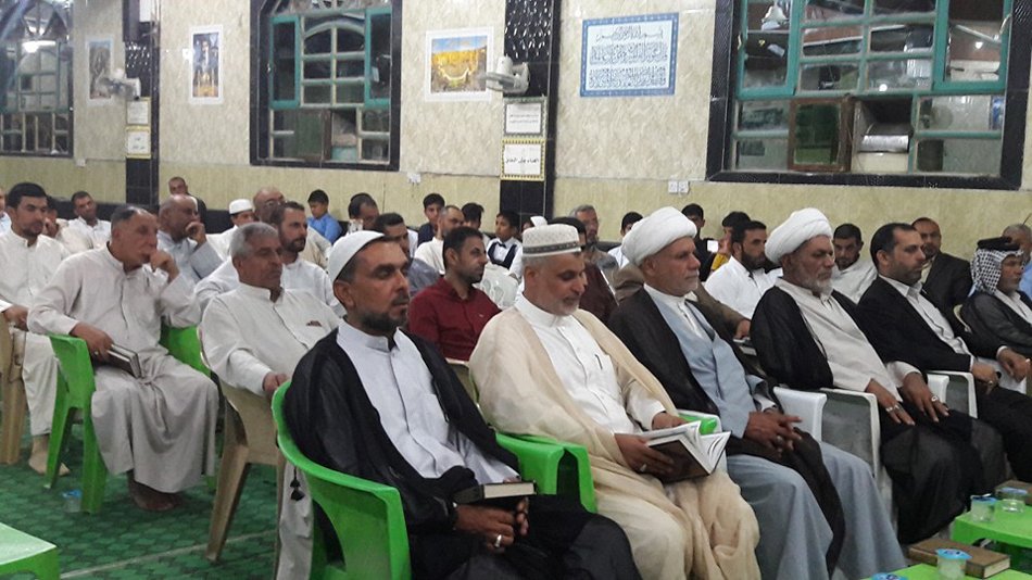 معهد القرآن الكريم (فرع بغداد الشعب) يقيم محفلاً قرآنياً مباركاً.