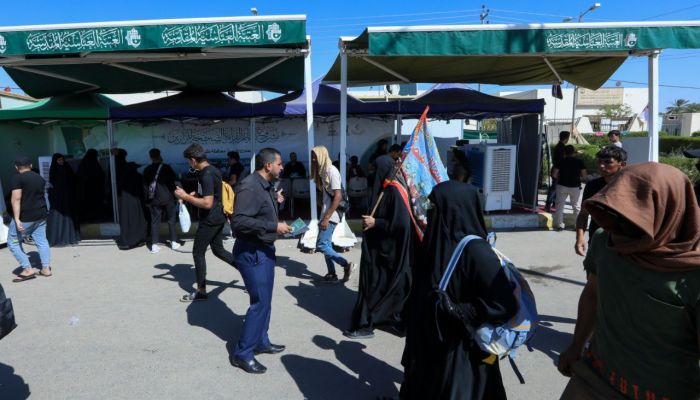 المَجمَع العلميّ يواصل إقامة فعاليته القرآنية للزائرين في طريق بغداد - كربلاء