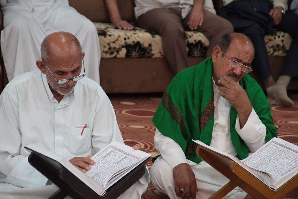 معهد القرآن الكريم يُقيم محفلاً قرآنياً بهيجاً في سدة الهندية بمناسبة عيد الغدير الأغر