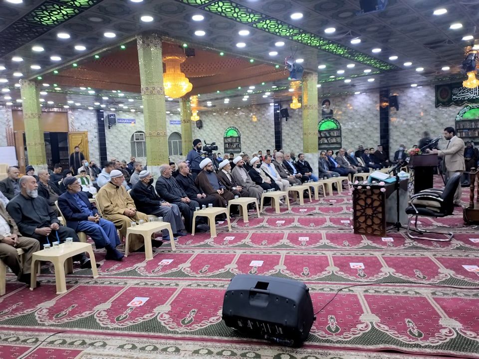 تزامنًا مع ولادة الإمام الجواد (عليه السلام) فرع بغداد يقيم محفلاً قرآنيًا في جانب الكرخ