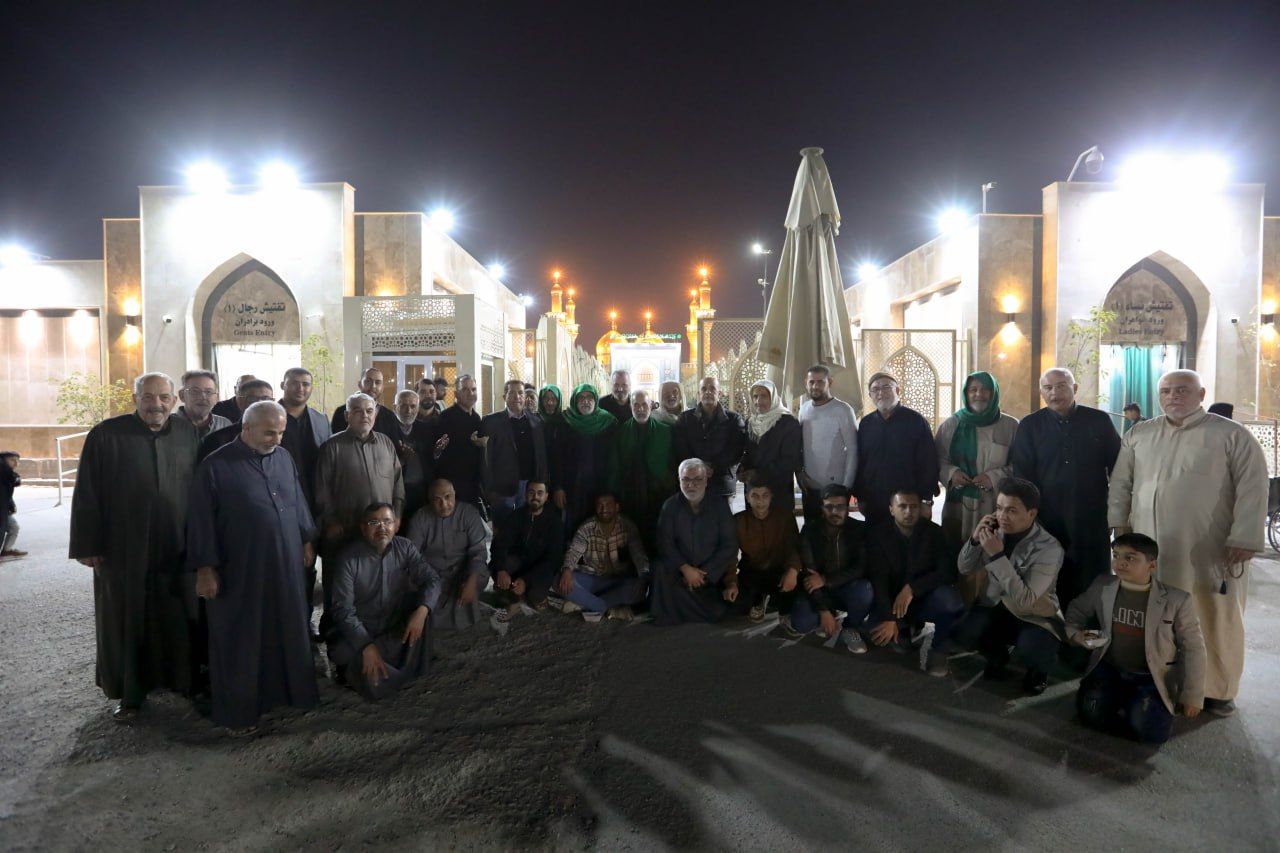 طلبة دورات معهد القرآن الكريم يتشرفون بزيارة العتبة العسكرية المقدسة