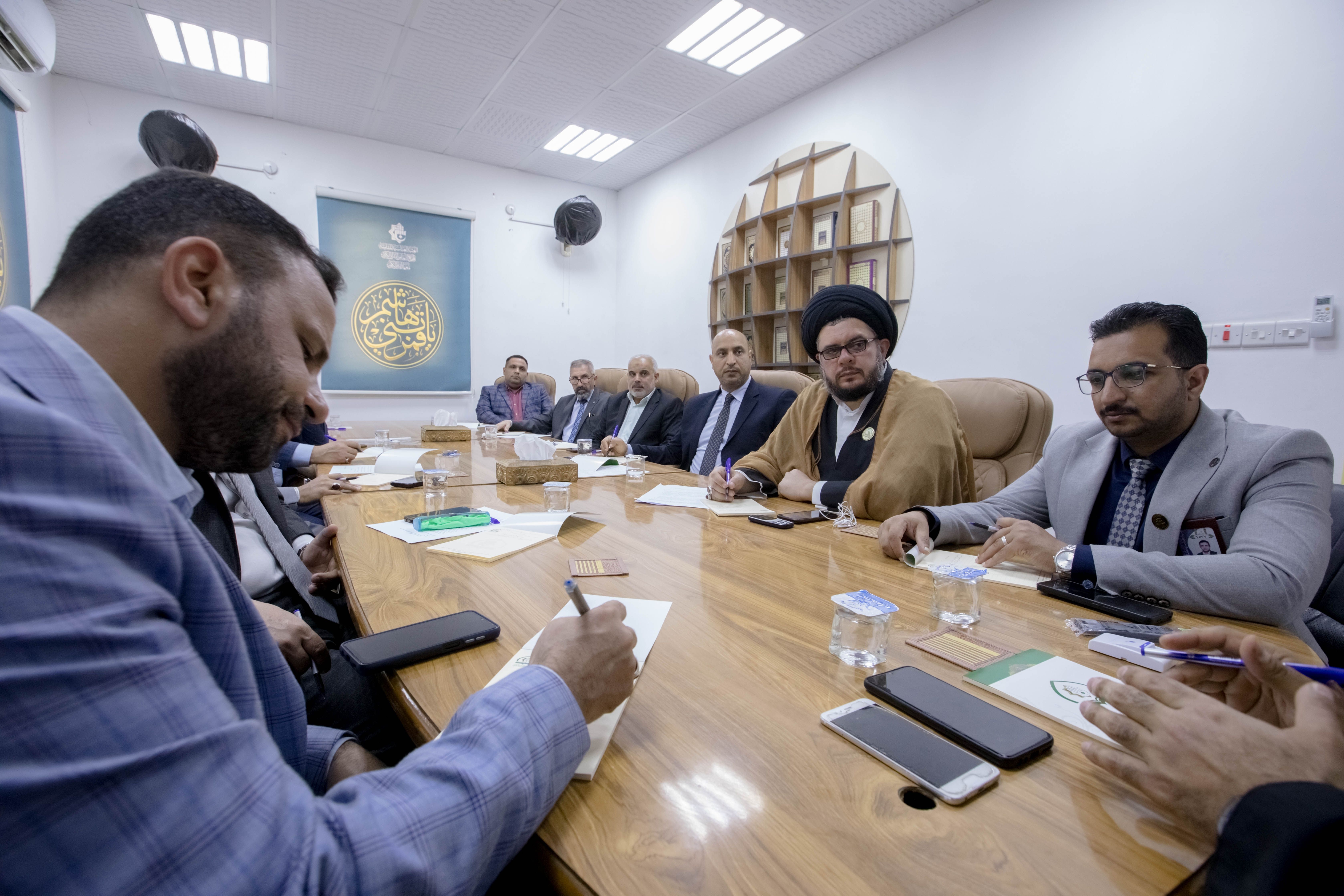 معهد القرآن الكريم يستضيف اللجنة التنسيقية للمشروع القرآني في جامعة كربلاء