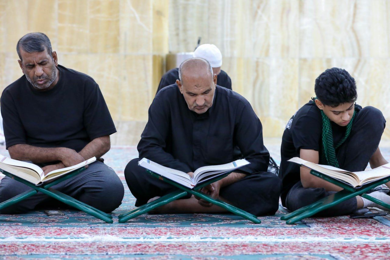 المَجمَع العلميّ يقيم محفلًا قرآنيًا بحضور وفد من محافظة واسط