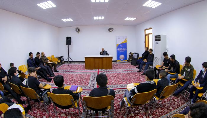 معهد القرآن الكريم يقيم مجلس عزاء بذكرى استشهاد الإمام موسى الكاظم (عليه السلام)