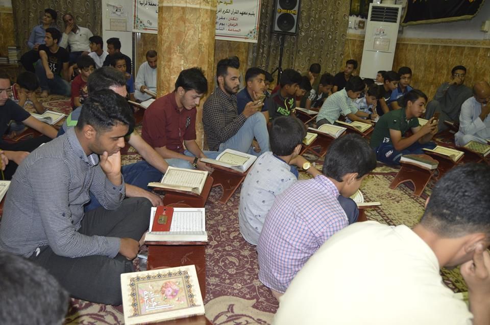 تزامناً بذكرى المباهلة معهد القرآن الكريم / فرع الهندية يقيم محفلاً قرآنياً مباركاً