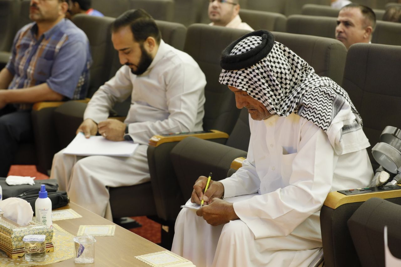 طلبة مشروع الكفيل القرآني يجرون اختبارات نهائية في مادة الوقف والابتداء
