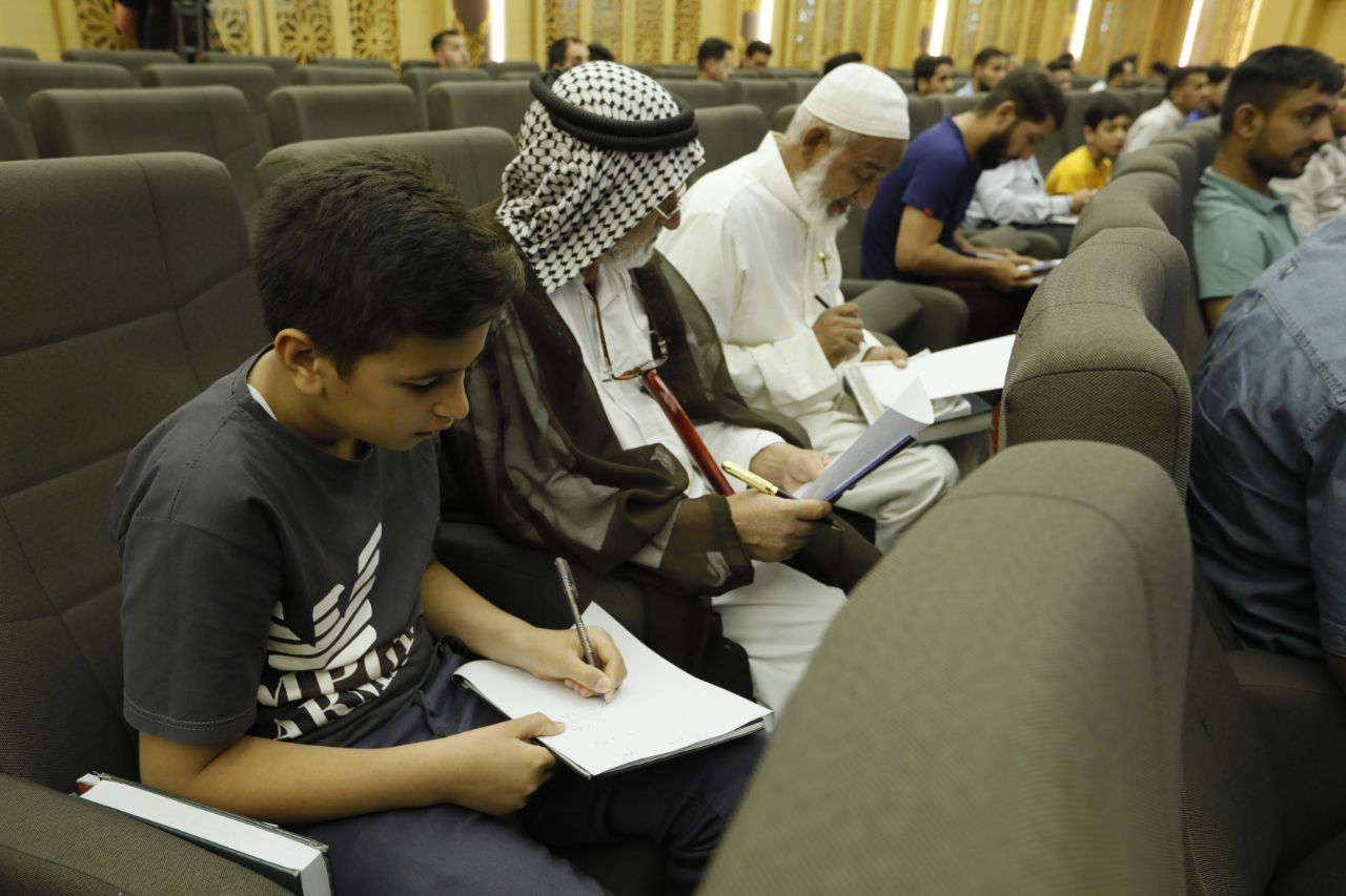 طلبة مشروع الكفيل القرآني يجرون اختبارات نهائية في مادة الوقف والابتداء