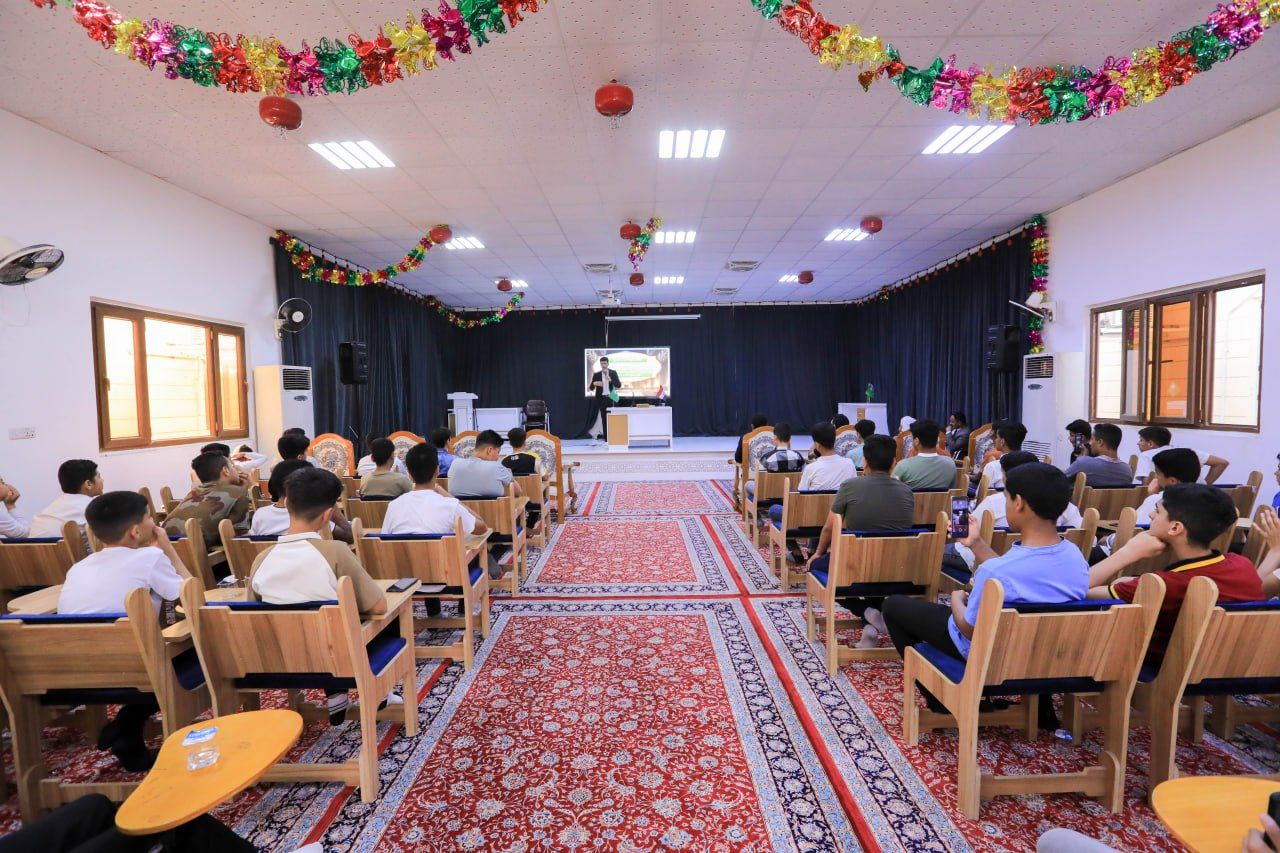 معهد القرآن الكريم يواصل استضافة طلبة المدارس في كربلاء
