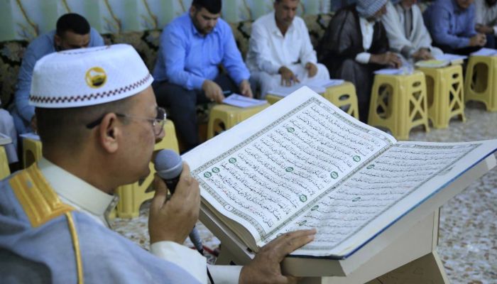 الروابط القرآنية في قضاء الهندية والمَجمَع العلميّ يقيمان مسابقة في التلاوة وفنونها