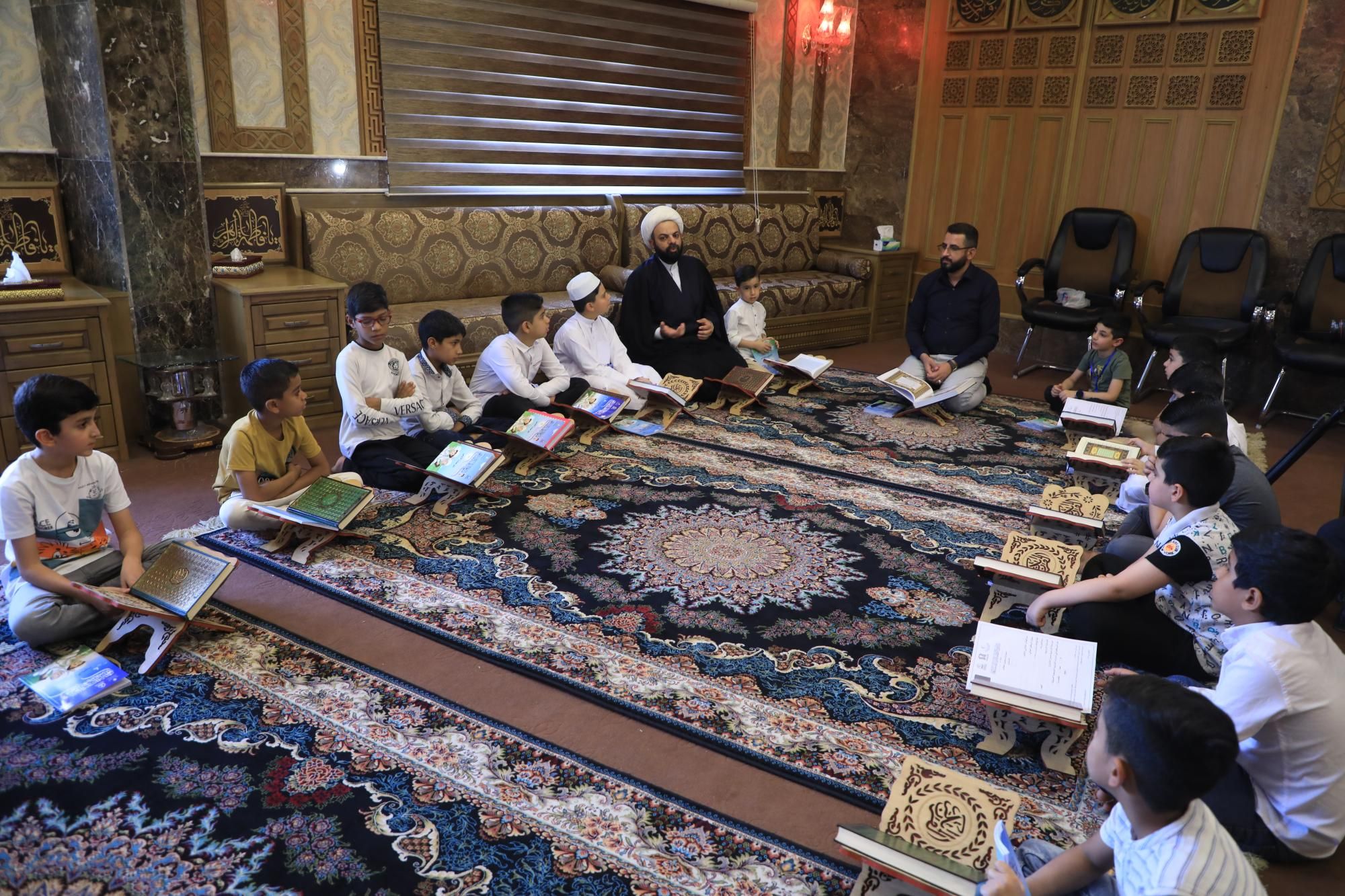 تفاعل كبير يشهد مشروع الدورات القرآنية الصيفية في كربلاء