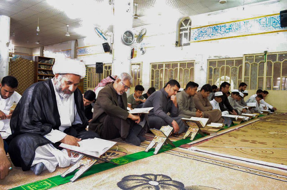 تزامناً مع ذكرى ولادة الزهراء (عليها السلام) معهد القرآن الكريم فرع الخضر يقيم أمسية قرآنية مباركة