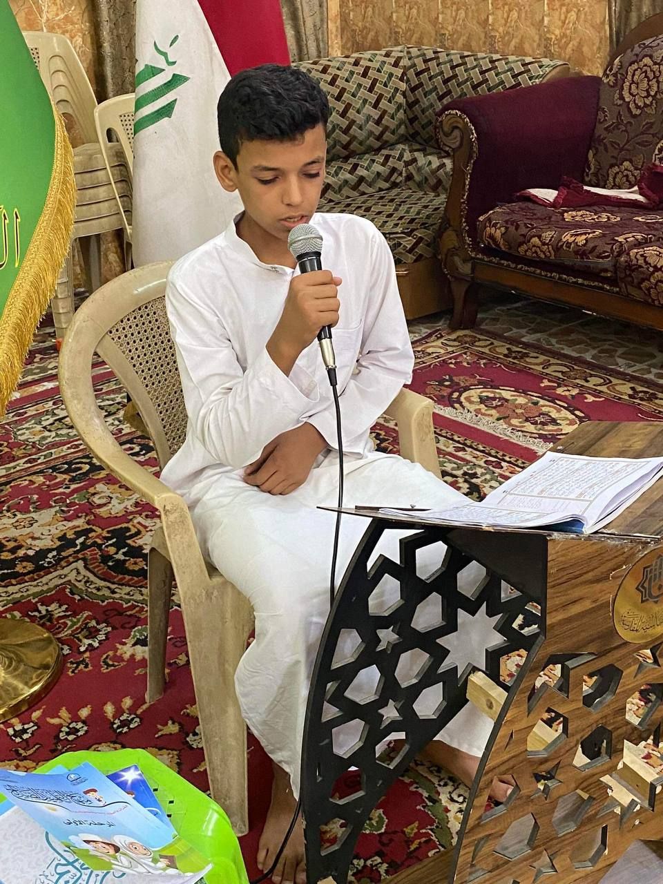 فرع الهندية يجري اختبارًا أوليًا للطلبة الموهوبين للمشاركين في مسابقة الغدير القرآنية