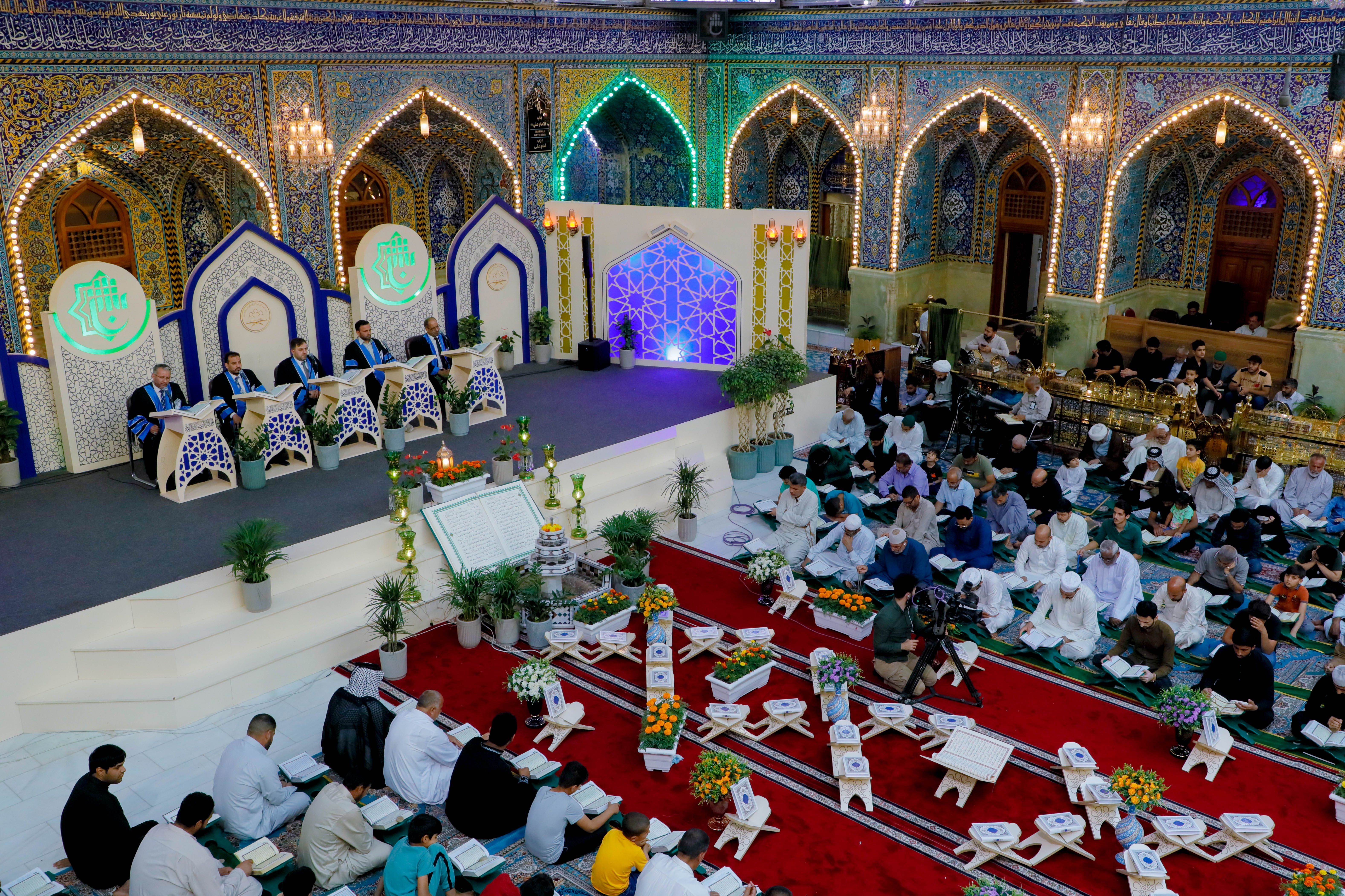 أساتذة الجامعات العراقية يُرتّلون آيات القرآن الكريم ضمن فعاليات الختمة القرآنية الرمضانية
