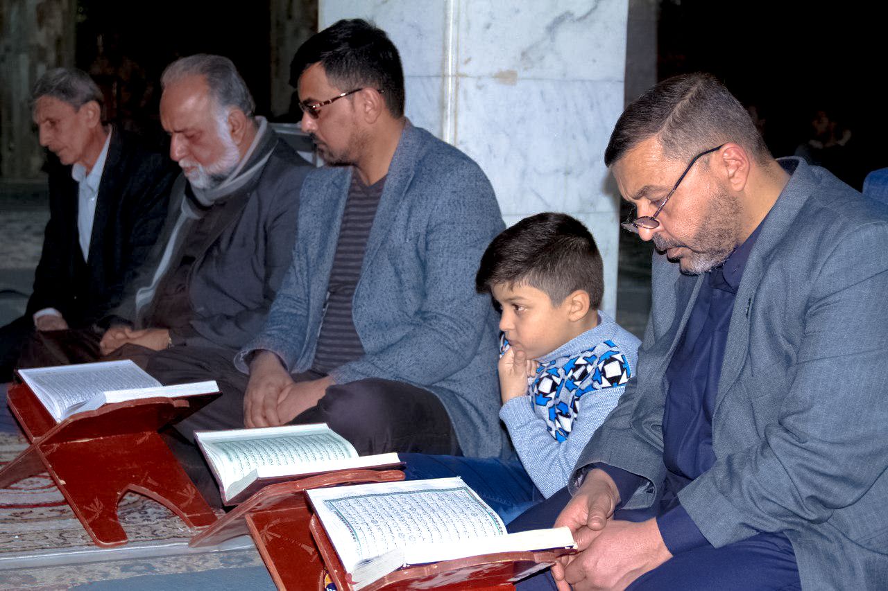 تكريماً لدماء شهداء العراق فرع معهد القرآن الكريم في الهندية يقيم محفلاً قرآنياً