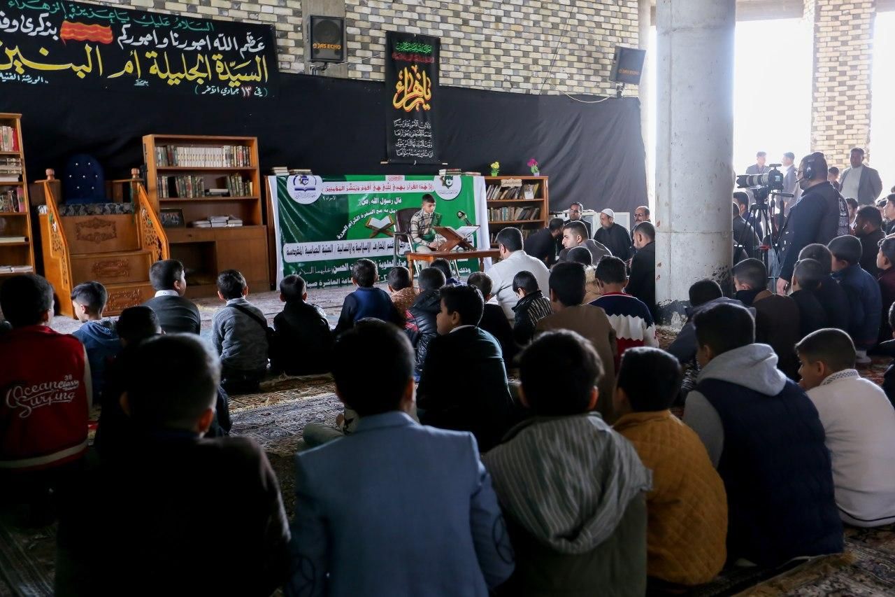 مزار العلوية شريفة بنت الحسن يحتضن محفلاً قرآنياً لحفاظ معهد القرآن الكريم