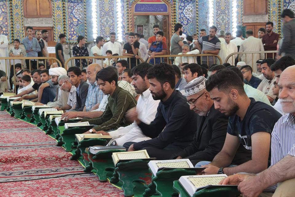 تزامناً مع عيد الغدير الأغر يقيم مركز المشاريع القرآنية محفلاً قرآنياً بهيجاً