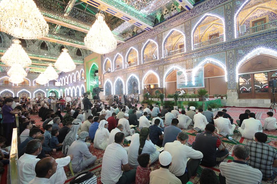 تزامناً مع عيد الغدير الأغر يقيم مركز المشاريع القرآنية محفلاً قرآنياً بهيجاً