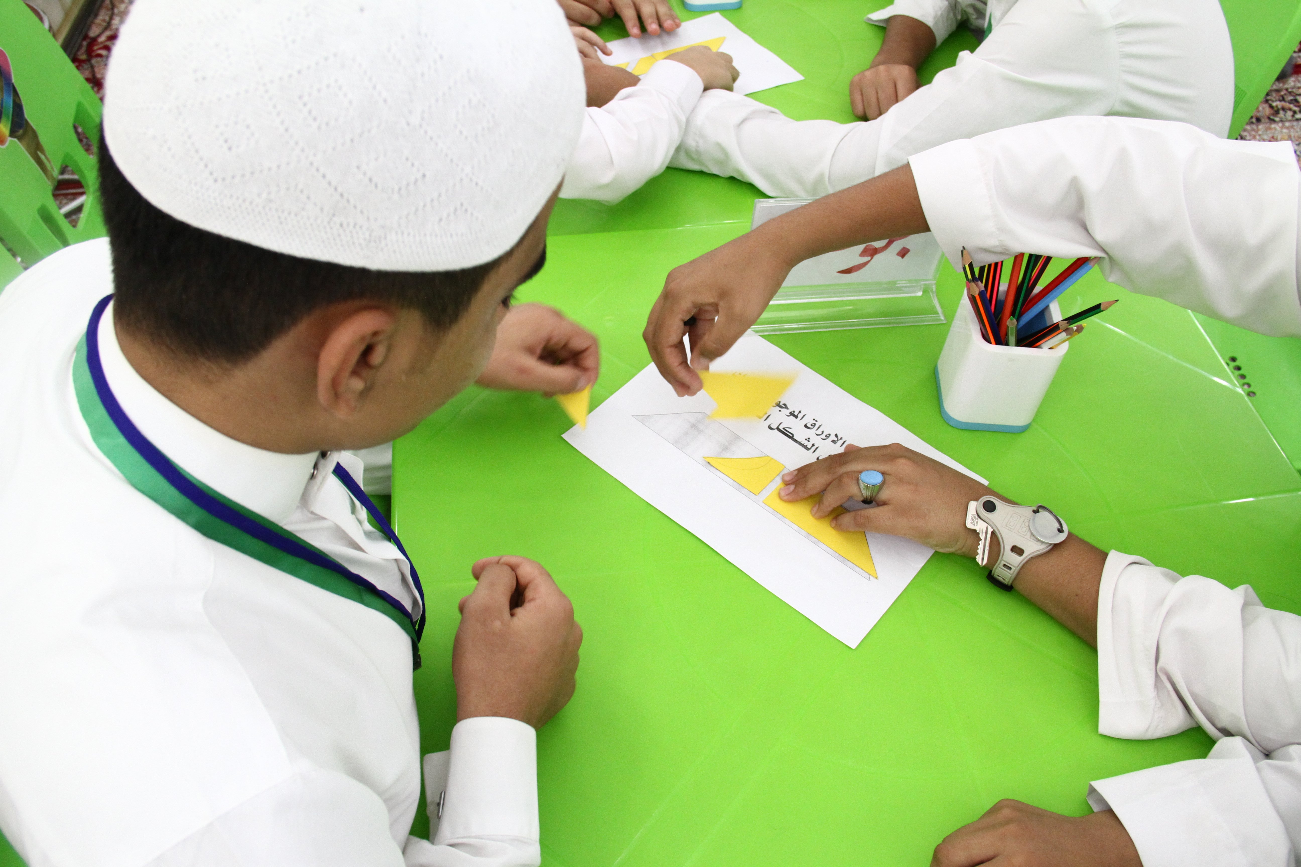  طلبة مشروع أمير القرّاء يشاركون في المحفل القرآني الأسبوعي لدار القرآن الكريم في العتبة العلوية المقدسة.