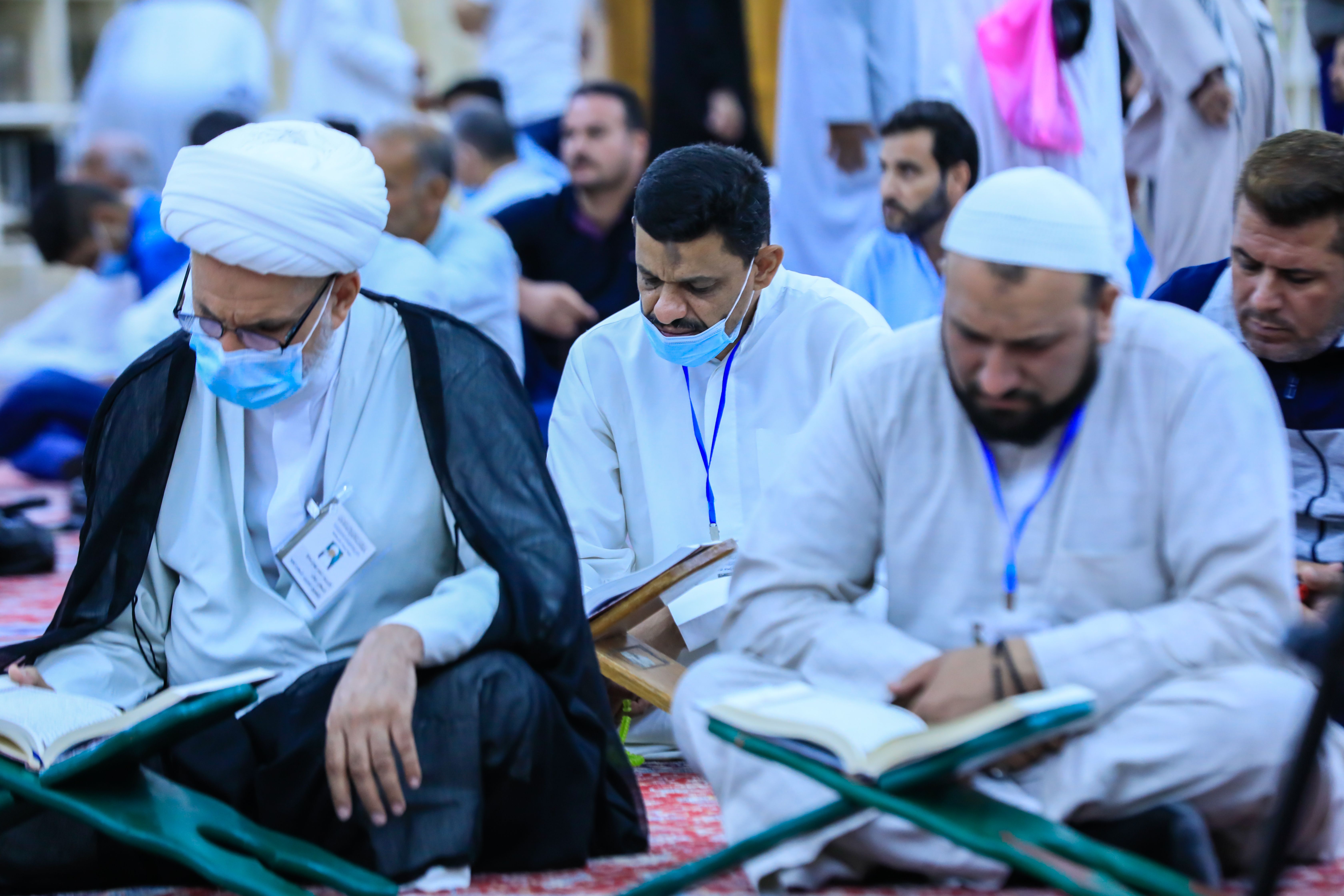 مركز المشاريع القرآنية يستضيف المشاركين في المشروع القرآني لطلبة العلوم الدينية